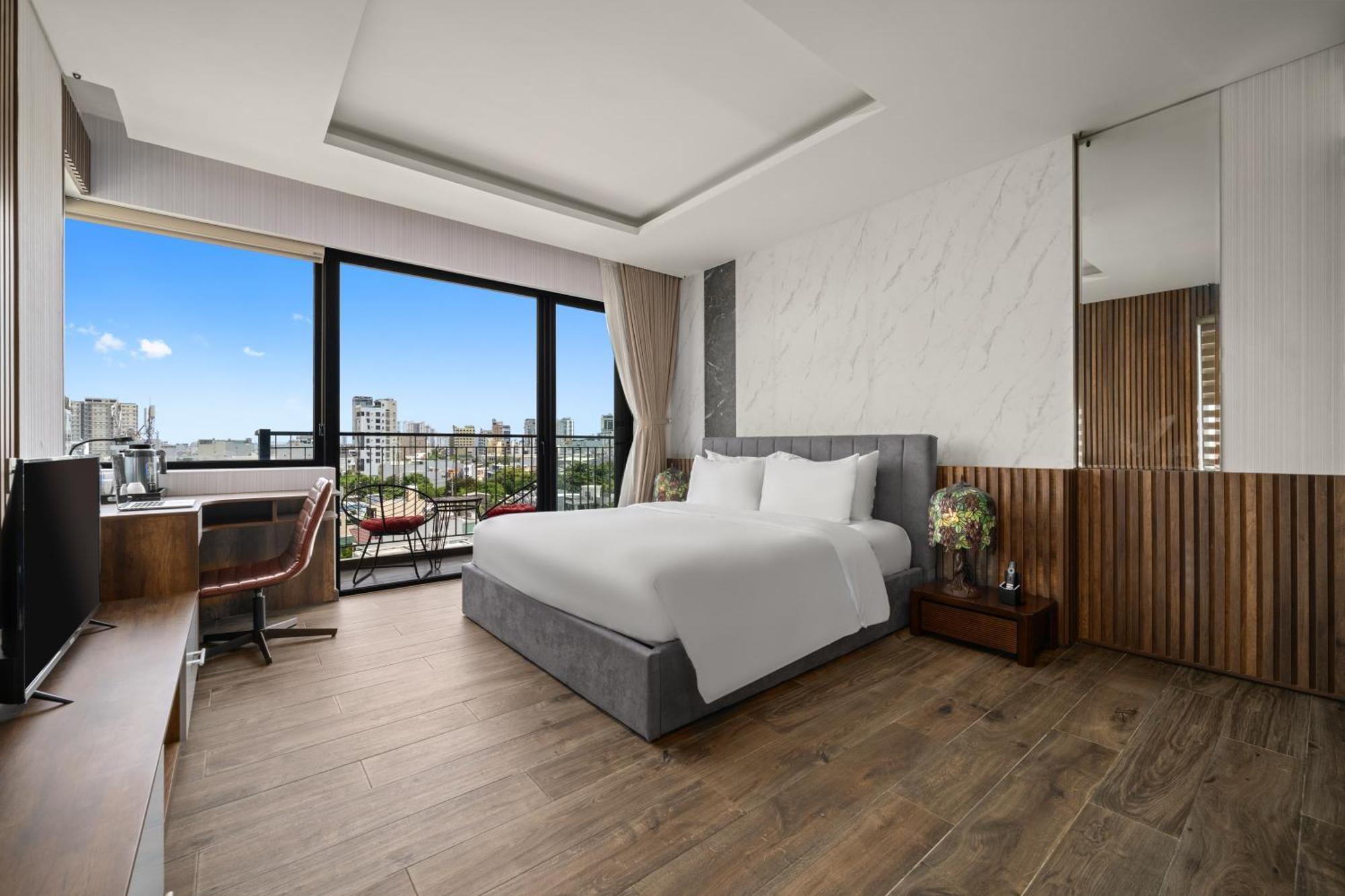 Luat Anh 88 Hotel & Apartment Da Nang Exterior foto